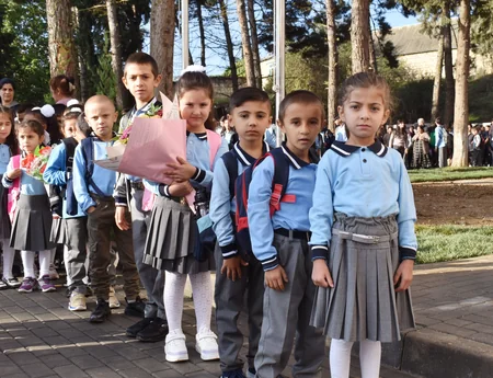 Heydər Əliyev Fondunun inşa etdiyi 500-cü məktəb istifadəyə verilib 