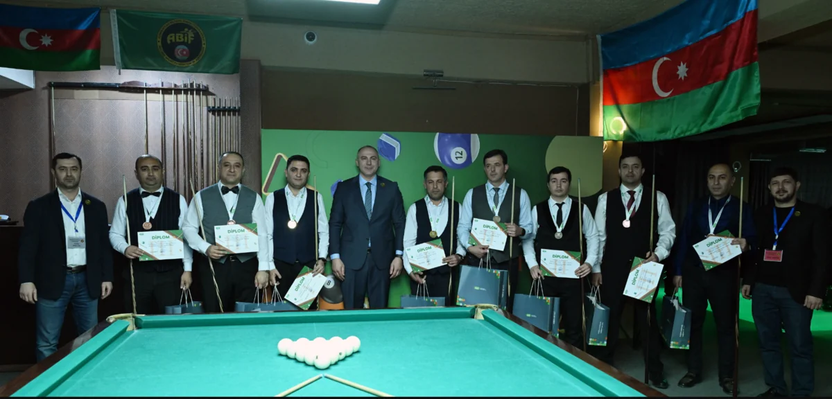 Dövlət qurumlarının əməkdaşları arasında bilyard yarışına yekun vurulub
