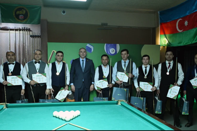 Dövlət qurumlarının əməkdaşları arasında bilyard yarışına yekun vurulub
