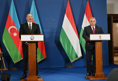 President Ilham Aliyev, Prime Minister of Hungary Viktor Orban make press statements