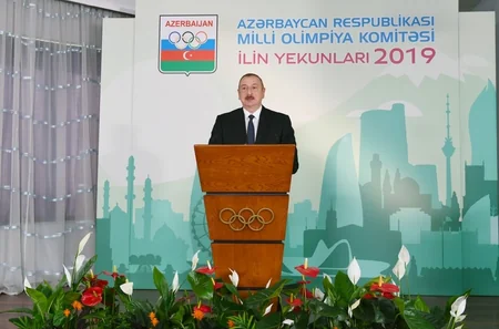 Prezident İlham Əliyev 2019-cu ilin idman yekunlarına həsr olunan mərasimdə iştirak edib - YENİLƏNİB