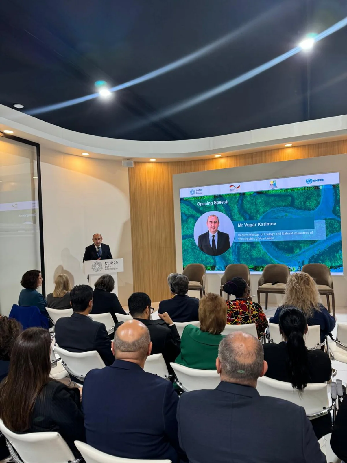 COP29-da iqlim dəyişikliyinin transsərhəd su resurslarına təsiri müzakirə edilib