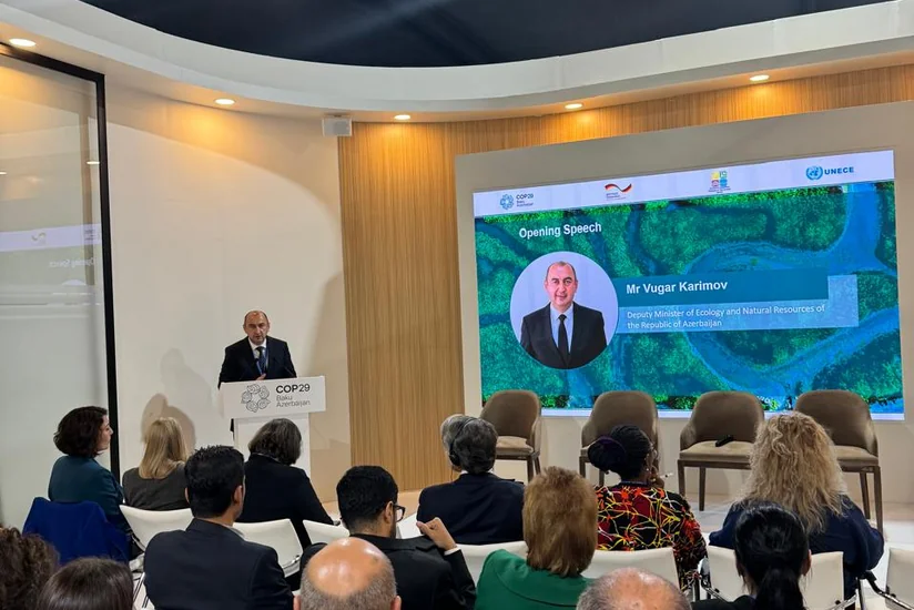 COP29-da iqlim dəyişikliyinin transsərhəd su resurslarına təsiri müzakirə edilib