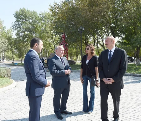 Şamaxıda “Şirvan şərabları” MMC-nin üzümçülük və şərabçılıq kompleksinin açılışı olub