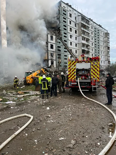 Photos from Ukraine's Uman, devastated by Russian missiles