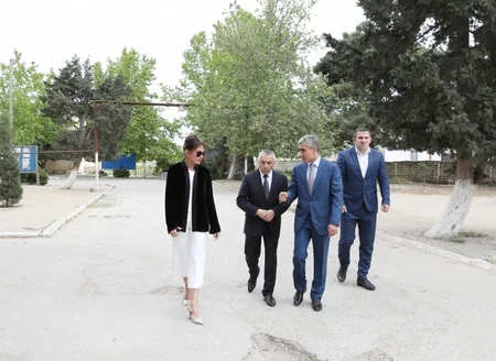 Azərbaycanın Birinci vitse-prezidenti Bakının Kürdəxanı qəsəbəsində olub
