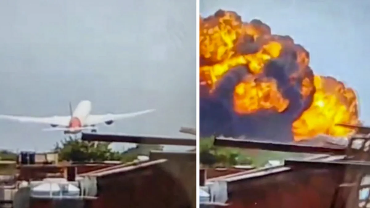 Hindistanda “Boeing” təyyarəsinin qəzaya uğradığı yerdə 60 nəfərin meyiti tapılıb