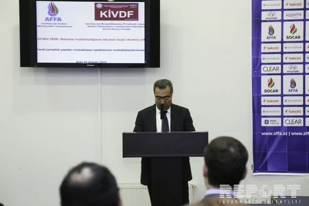 AFFA və KİVDF-nin birgə keçirdiyi jurnalist müsabiqəsinin qalibləri mükafatlandırılıb
