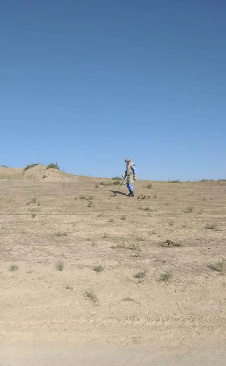 Füzulidə tank əleyhinə mina tapılıb