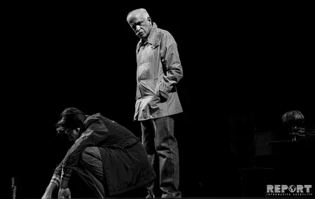 Fuad Poladovun “Azdrama”da sonuncu çıxışı - XATİRƏ FOTOREPORTAJI