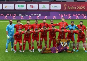 Azərbaycanın minifutbol millisinin dünya çempionu olması münasibətilə konsert proqramı təşkil ediləcək