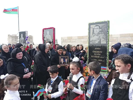 Kürdəmirdə Vətən müharibəsi şəhidlərinin anım mərasimi keçirilib