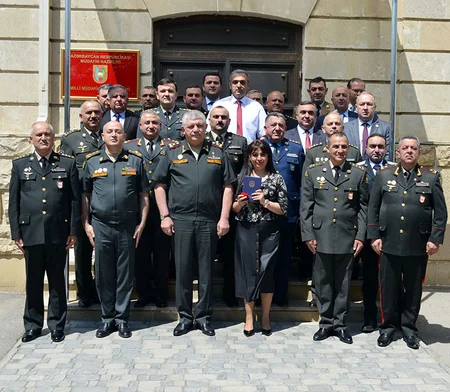 В Национальном университете обороны состоялась церемония выпуска