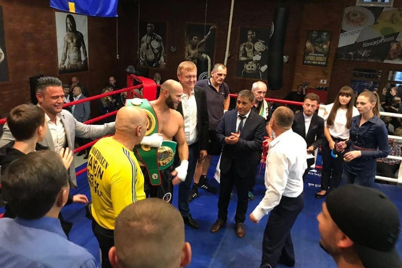 Professional boxing competition in memory of Heydar Aliyev held in Ukraine