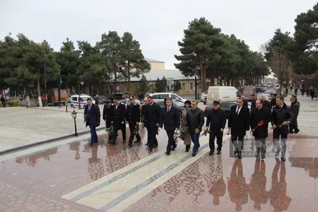 Azərbaycanın şimal rayonlarında ulu öndərin xatirəsi yad edilib