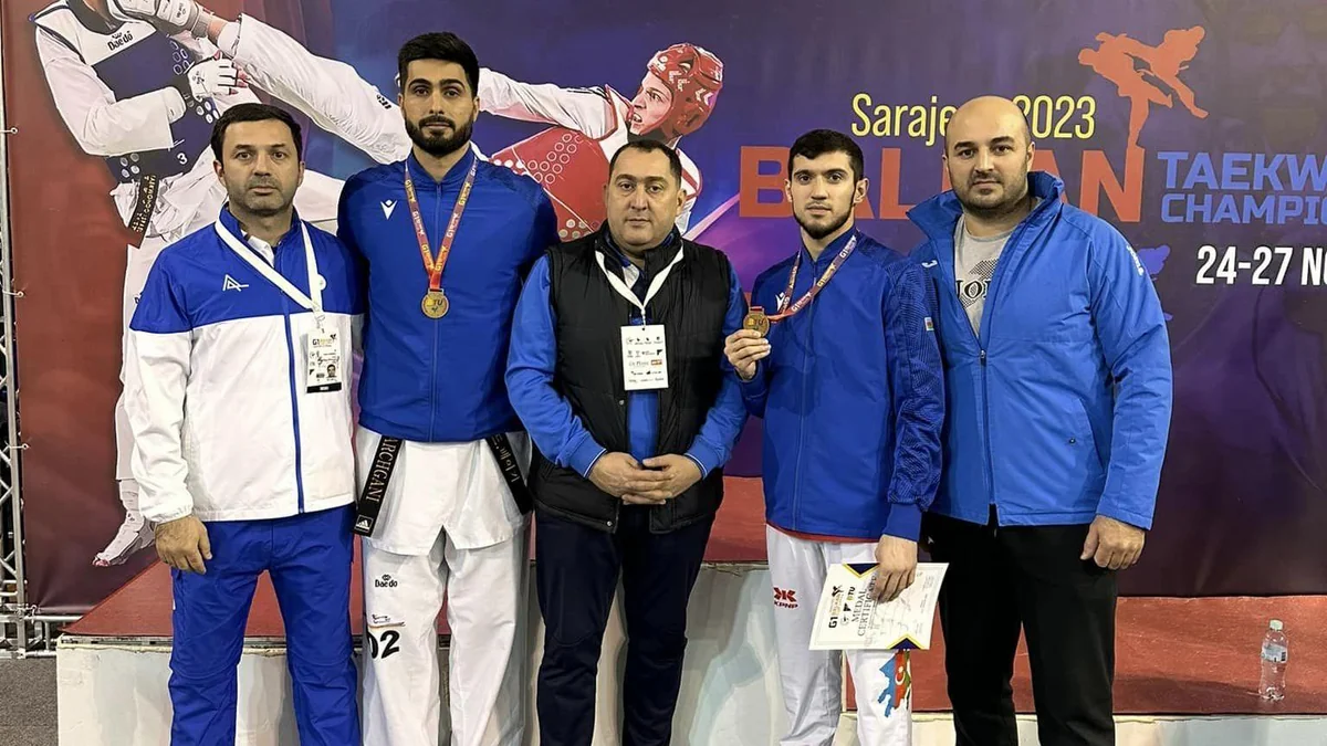 Azərbaycan taekvondoçuları “Balkan Cup”da 2 qızıl medal qazanıblar