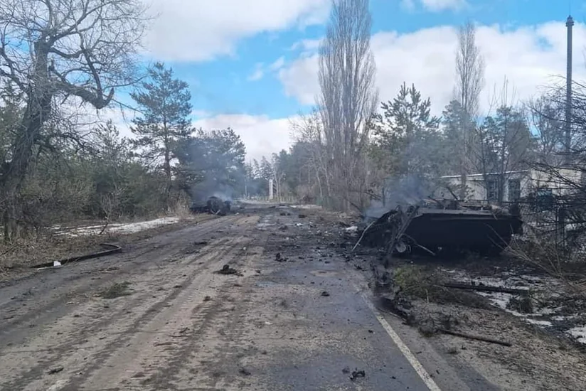 Российские военные покинули Николаевскую область Украины