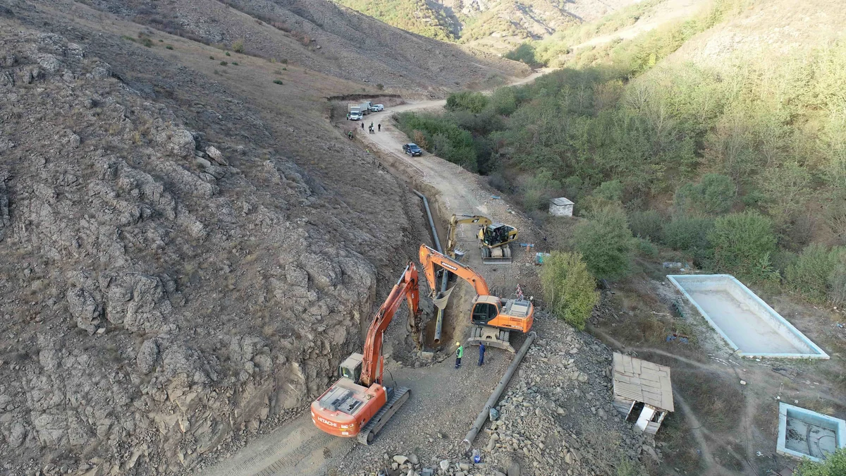 Azerbaijani water company starts reconstruction of Shusha's drinking water supply
