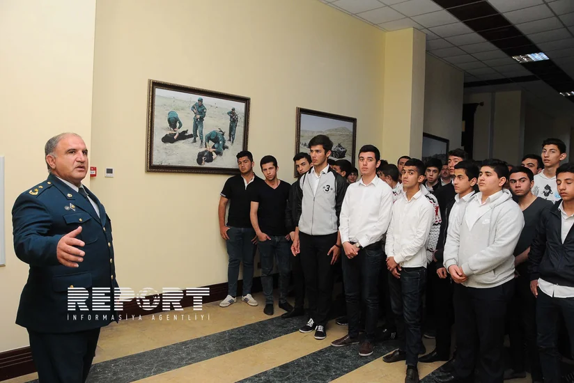 Dövlət Sərhəd Xidmətinin Akademiyasında vətənpərvərlik mövzusunda tədbir keçirilib - FOTO