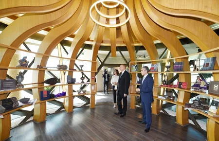 Azərbaycanın “Milan Ekspo 2015” sərgisindəki milli pavilyonu Dənizkənarı Milli Parkda yenidən qurulub