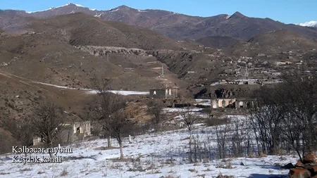 Kəlbəcərin Keşdək kəndindən görüntülər