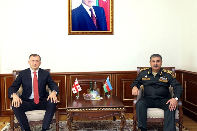 Zakir Həsənov Gürcüstanın Azərbaycandakı səfiri ilə görüşüb