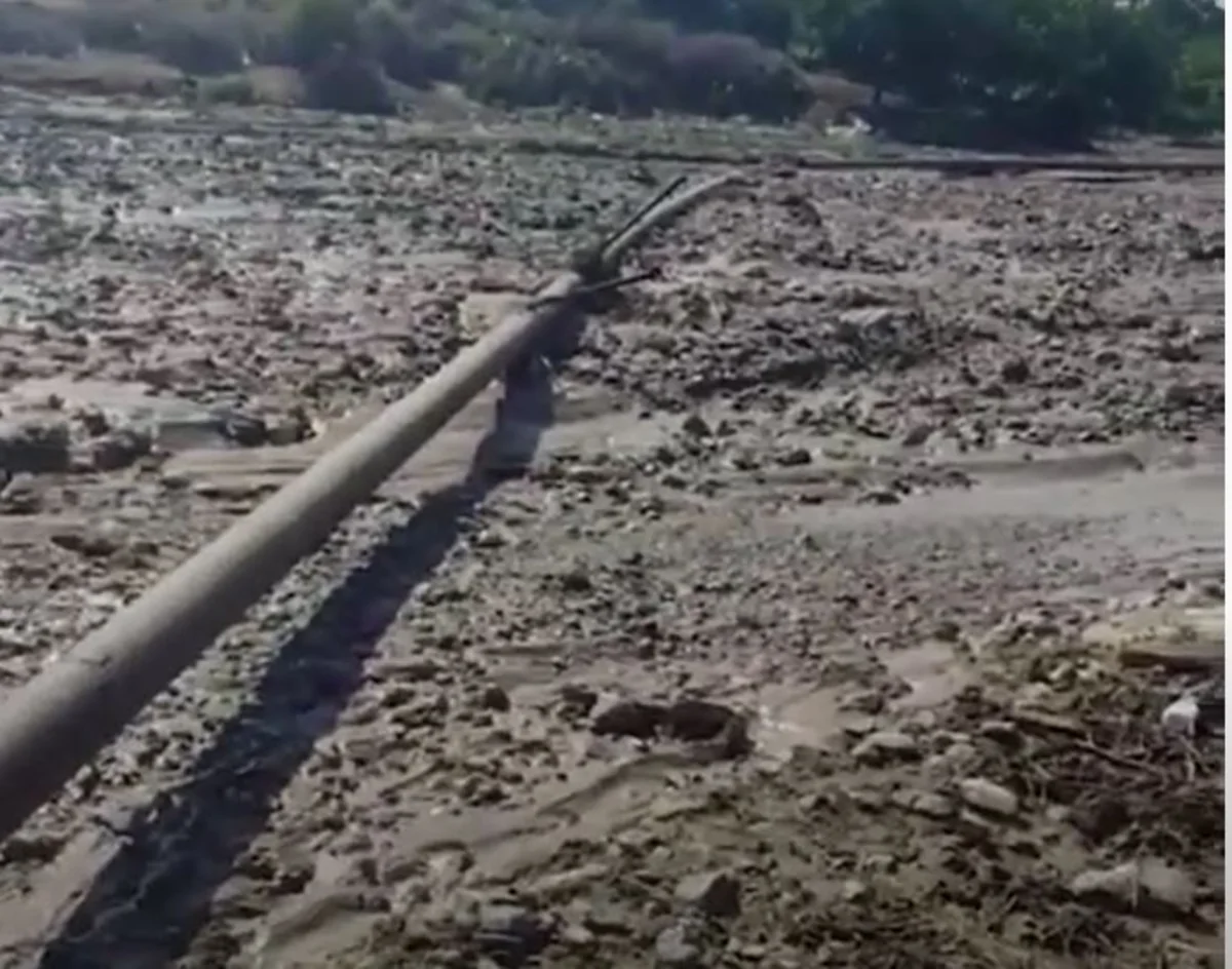 Güclü külək Şəmkirdə qaz təsərrüfatına ziyan vurub