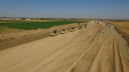 Gəncə-Qazax-Gürcüstan magistralı 4 hərəkət zolağına genişləndirilir - FOTO