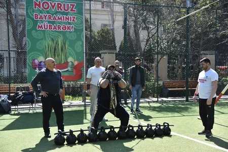 Bakının Nizami və Nəsimi rayonlarında bayram şənliyi keçirilib
