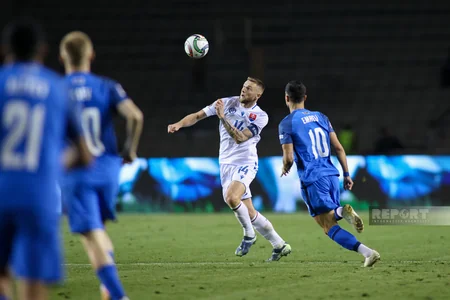 Лига наций: Сборная Азербайджана уступила Словакии