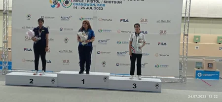 Azərbaycan atıcısı dünya çempionatında qızıl medal qazanıb