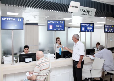 Bu il “Azəriqaz” “ASAN Xidmət” vasitəsi ilə 112 400-dən çox istehlakçıya xidmət edib