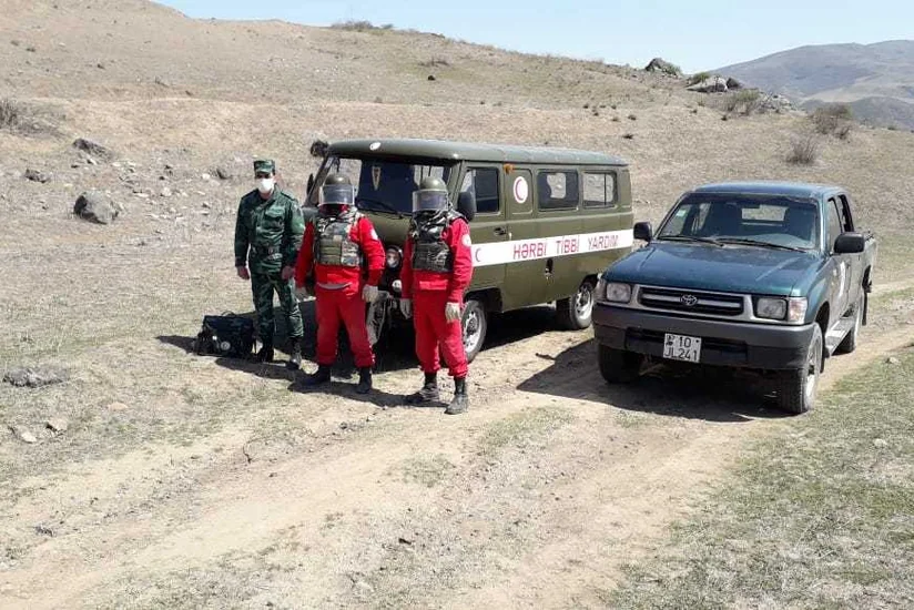 Ağstafada raket tapıldı