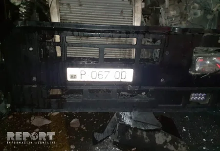 Kürdəmirdə xəsarətlə nəticələnən yol qəzası olub - FOTO