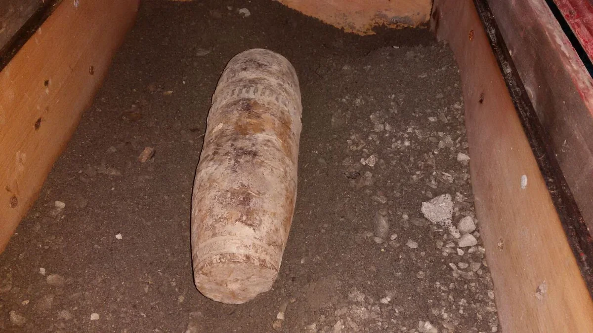 Goranboyda top mərmisi tapılıb