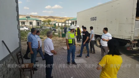 Ağalı kəndinə köçürülən əhali yeni tikilən evlərdə yerləşdirilib