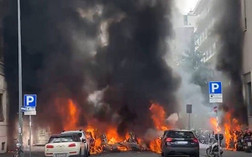 В центре Милана произошел взрыв, четверо пострадали