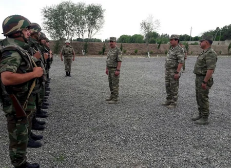 Azerbaijan's Defense Minister visited frontline military units