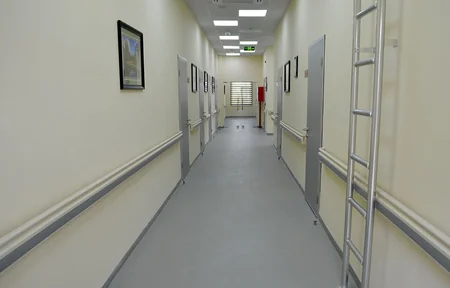 Gəncədə Hərbi Hospitalın yeni inşa edilmiş şöbəsinin açılışı olub