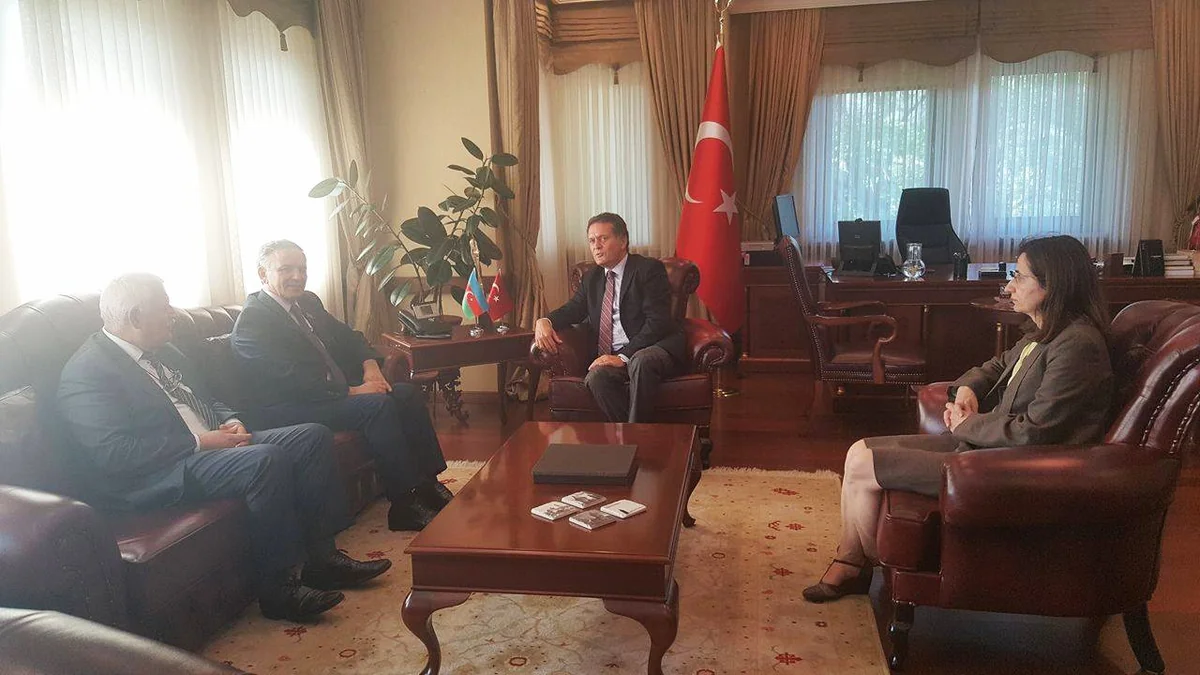 ​Mətbuat Şurasının sədri Türkiyənin Azərbaycandakı səfirliyində olub