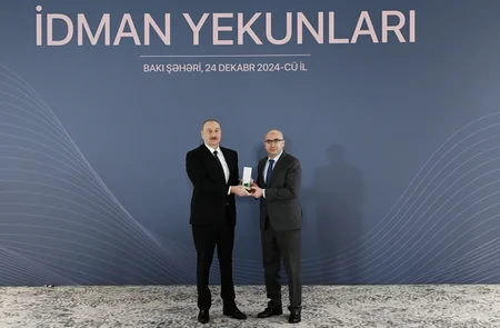 Prezident İlham Əliyev 2024-cü ilin idman yekunlarına həsr olunan mərasimdə iştirak edib - YENİLƏNİB