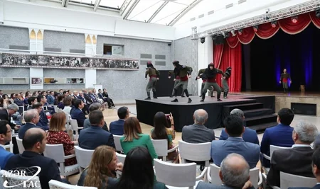 Heydər Əliyev Fondunun vitse-prezidenti “Nəsimi” antreprizasının təqdimatında iştirak edib