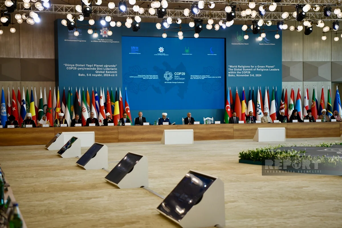 Bakıda Dini Liderlərin Qlobal Sammiti keçirilir