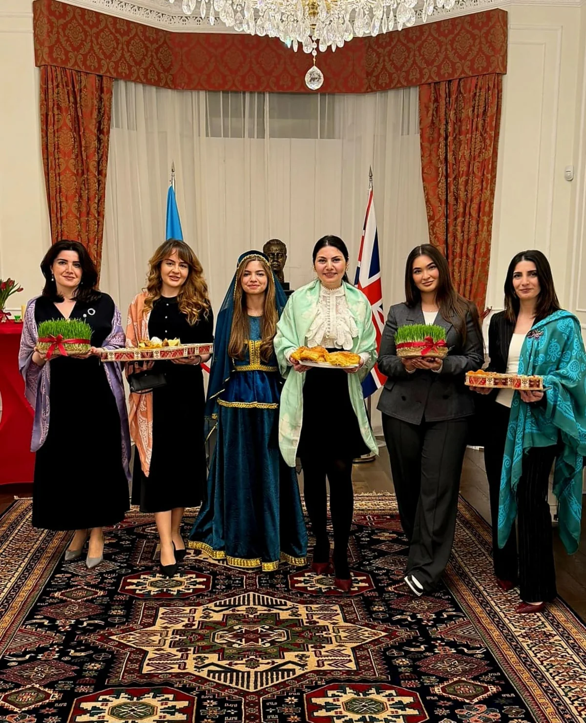 Azərbaycanın Londondakı səfirliyində xanımlar üçün Novruz şənliyi keçirilib