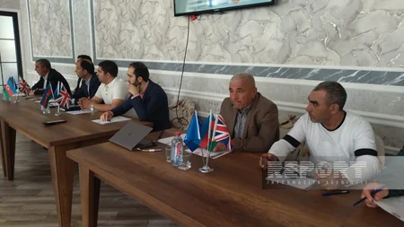 Füzulidə beynəlxalq təşkilatların iştirakı ilə minalar əleyhinə maarifləndirmə tədbiri keçirilib
