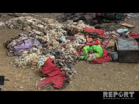 Cəlilabadda evdə yanğın baş verib, ana azyaşlı övladını xilas edib - FOTO