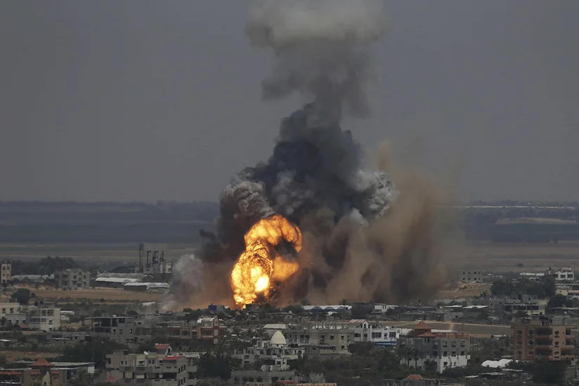 ВВС Израиля нанесли авиаудар по лагерю ХАМАС в секторе Газа