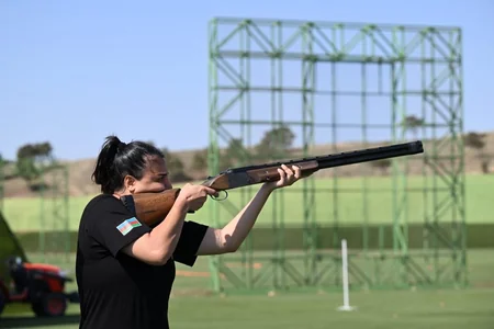 Dövlət qurumlarının əməkdaşları arasında stend atıcılığının sportinq növü üzrə yarışlar başa çatıb