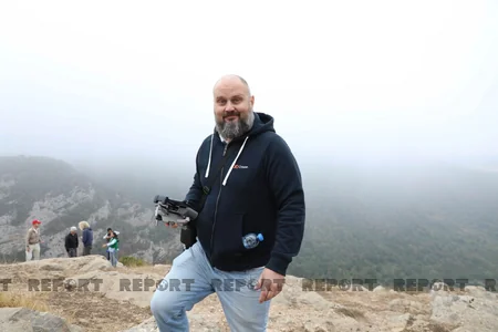 Int'l travellers visiting Shusha get acquainted with Azerbaijan's construction work there