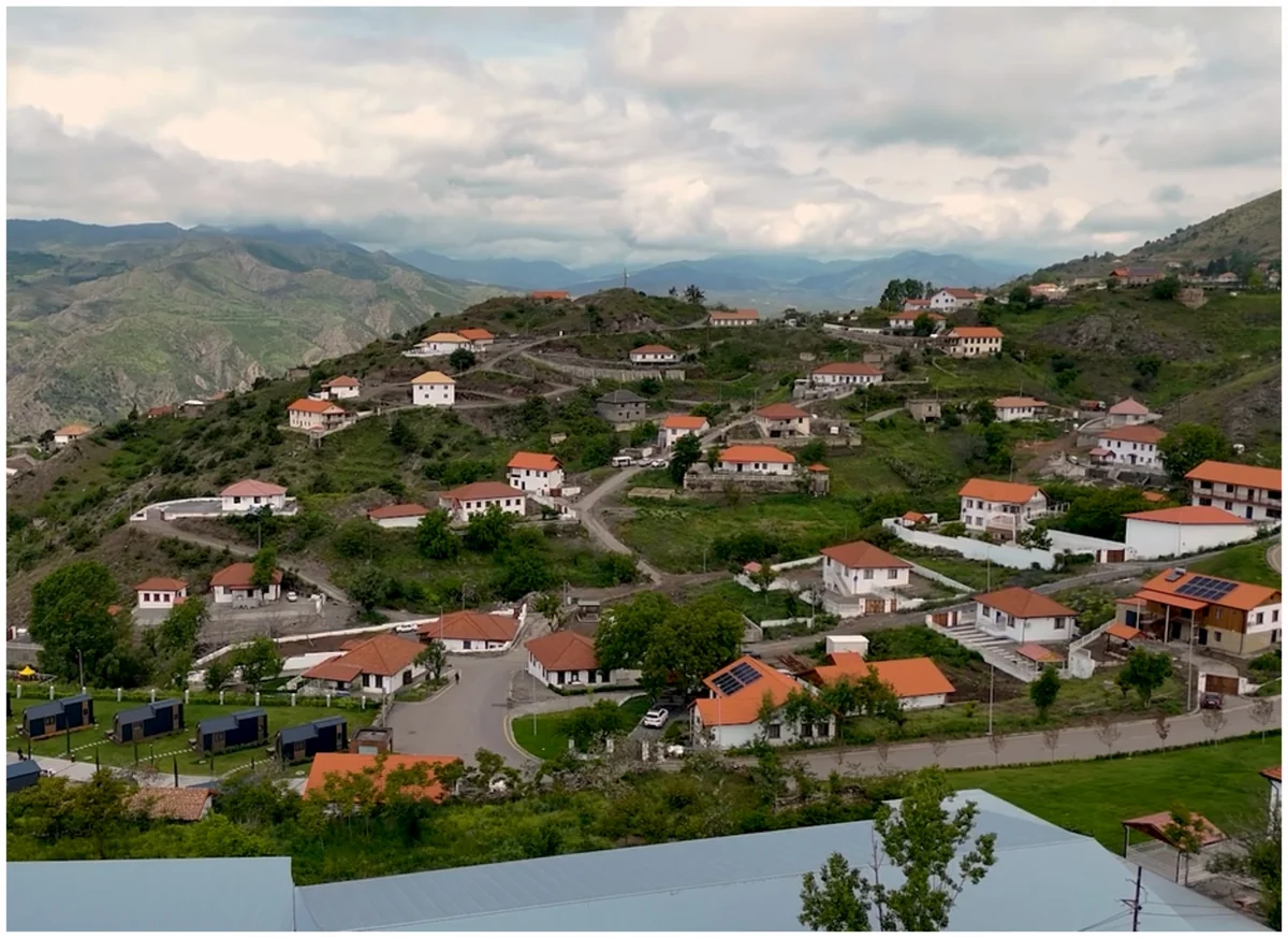 Members of diplomatic corps accredited in Azerbaijan view restoration work in Lachin